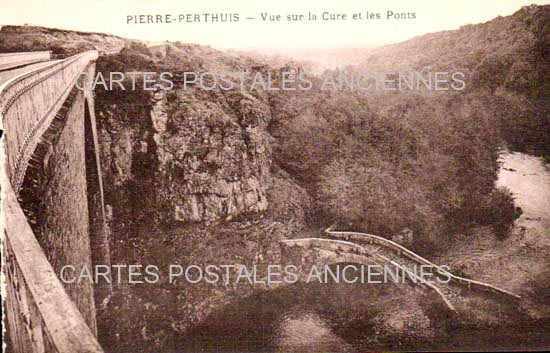 Cartes postales anciennes > CARTES POSTALES > carte postale ancienne > cartes-postales-ancienne.com Bourgogne franche comte Yonne Pierre Perthuis