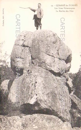 Cartes postales anciennes > CARTES POSTALES > carte postale ancienne > cartes-postales-ancienne.com Bourgogne franche comte Yonne Quarre Les Tombes