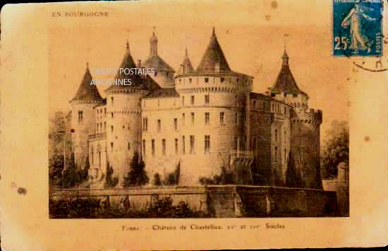 Cartes postales anciennes > CARTES POSTALES > carte postale ancienne > cartes-postales-ancienne.com Bourgogne franche comte Yonne Chastellux Sur Cure