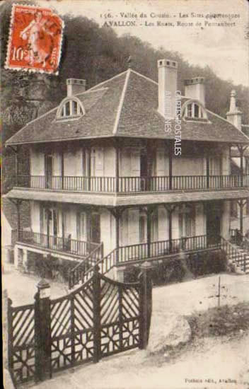 Cartes postales anciennes > CARTES POSTALES > carte postale ancienne > cartes-postales-ancienne.com Yonne  Avallon