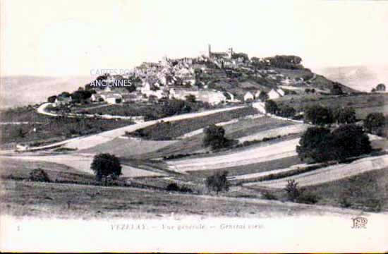Cartes postales anciennes > CARTES POSTALES > carte postale ancienne > cartes-postales-ancienne.com Yonne  Vezelay