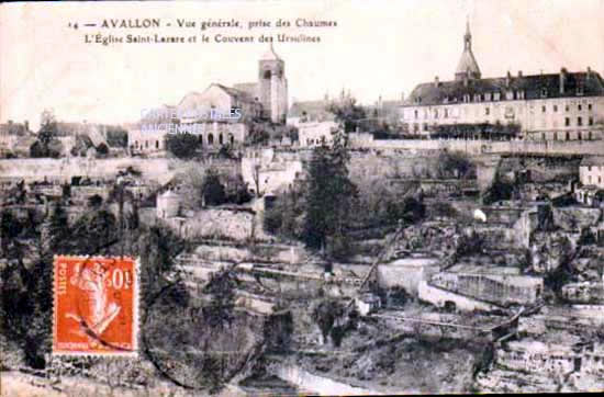 Cartes postales anciennes > CARTES POSTALES > carte postale ancienne > cartes-postales-ancienne.com Yonne  Avallon