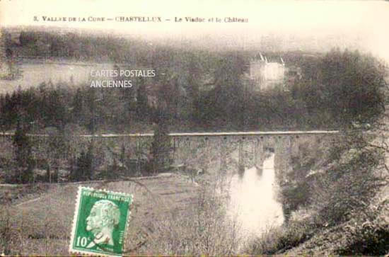 Cartes postales anciennes > CARTES POSTALES > carte postale ancienne > cartes-postales-ancienne.com Yonne  Chastellux Sur Cure