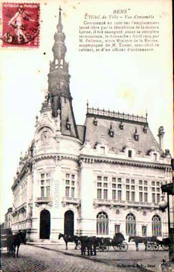 Cartes postales anciennes > CARTES POSTALES > carte postale ancienne > cartes-postales-ancienne.com Yonne  Sens