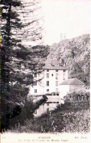Cartes postales anciennes > CARTES POSTALES > carte postale ancienne > cartes-postales-ancienne.com Yonne  Avallon