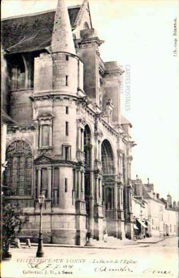 Cartes postales anciennes > CARTES POSTALES > carte postale ancienne > cartes-postales-ancienne.com Yonne  Villeneuve Sur Yonne