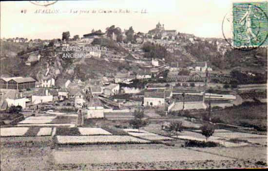 Cartes postales anciennes > CARTES POSTALES > carte postale ancienne > cartes-postales-ancienne.com Yonne  Avallon