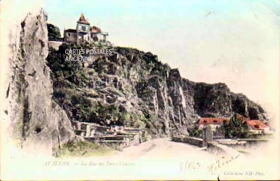 Cartes postales anciennes > CARTES POSTALES > carte postale ancienne > cartes-postales-ancienne.com Yonne  Avallon