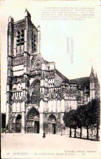 Cartes postales anciennes > CARTES POSTALES > carte postale ancienne > cartes-postales-ancienne.com Yonne  Auxerre