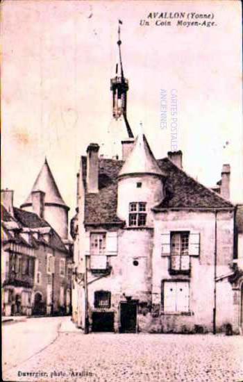 Cartes postales anciennes > CARTES POSTALES > carte postale ancienne > cartes-postales-ancienne.com Yonne  Avallon