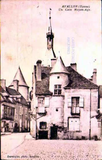 Cartes postales anciennes > CARTES POSTALES > carte postale ancienne > cartes-postales-ancienne.com Bourgogne franche comte Yonne Avallon