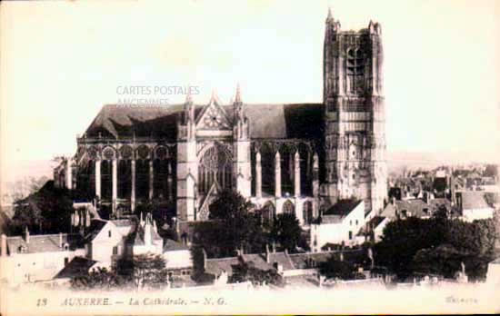 Cartes postales anciennes > CARTES POSTALES > carte postale ancienne > cartes-postales-ancienne.com Yonne  Auxerre