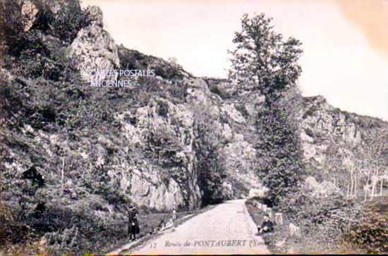 Cartes postales anciennes > CARTES POSTALES > carte postale ancienne > cartes-postales-ancienne.com Yonne  Pontaubert