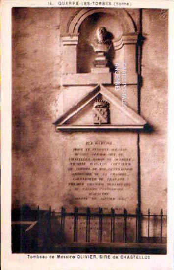 Cartes postales anciennes > CARTES POSTALES > carte postale ancienne > cartes-postales-ancienne.com Yonne  Quarre Les Tombes