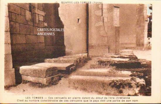 Cartes postales anciennes > CARTES POSTALES > carte postale ancienne > cartes-postales-ancienne.com Yonne  Quarre Les Tombes