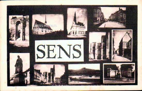 Cartes postales anciennes > CARTES POSTALES > carte postale ancienne > cartes-postales-ancienne.com Yonne  Sens