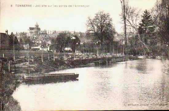 Cartes postales anciennes > CARTES POSTALES > carte postale ancienne > cartes-postales-ancienne.com Bourgogne franche comte Yonne Tonnerre