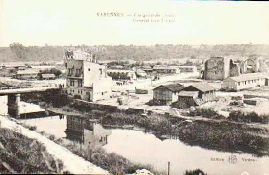 Cartes postales anciennes > CARTES POSTALES > carte postale ancienne > cartes-postales-ancienne.com Yonne  Varennes