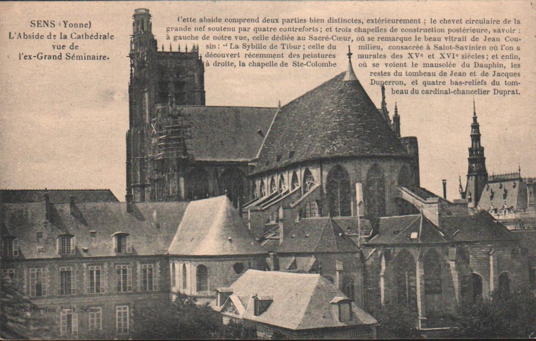 Cartes postales anciennes > CARTES POSTALES > carte postale ancienne > cartes-postales-ancienne.com Bourgogne franche comte Yonne Sens
