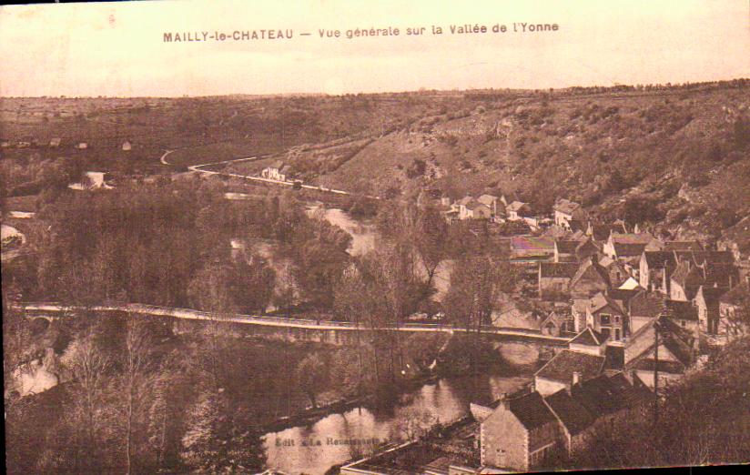 Cartes postales anciennes > CARTES POSTALES > carte postale ancienne > cartes-postales-ancienne.com Bourgogne franche comte Yonne Mailly La Ville