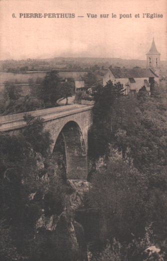 Cartes postales anciennes > CARTES POSTALES > carte postale ancienne > cartes-postales-ancienne.com Bourgogne franche comte Yonne Pierre Perthuis