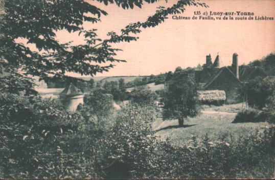 Cartes postales anciennes > CARTES POSTALES > carte postale ancienne > cartes-postales-ancienne.com Bourgogne franche comte Yonne Lucy Sur Yonne