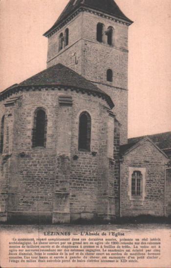 Cartes postales anciennes > CARTES POSTALES > carte postale ancienne > cartes-postales-ancienne.com Bourgogne franche comte Yonne Lezinnes