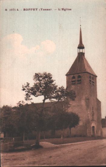 Cartes postales anciennes > CARTES POSTALES > carte postale ancienne > cartes-postales-ancienne.com Bourgogne franche comte Yonne Roffey