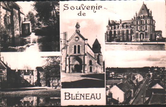 Cartes postales anciennes > CARTES POSTALES > carte postale ancienne > cartes-postales-ancienne.com Bourgogne franche comte Yonne Bleneau