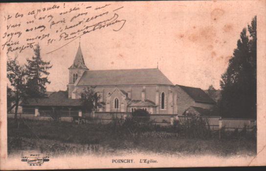 Cartes postales anciennes > CARTES POSTALES > carte postale ancienne > cartes-postales-ancienne.com Bourgogne franche comte Yonne Poinchy