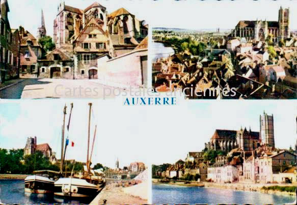 Cartes postales anciennes > CARTES POSTALES > carte postale ancienne > cartes-postales-ancienne.com Bourgogne franche comte Yonne Auxerre