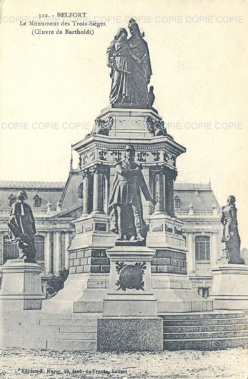 Cartes postales anciennes > CARTES POSTALES > carte postale ancienne > cartes-postales-ancienne.com Bourgogne franche comte Territoire de belfort Belfort