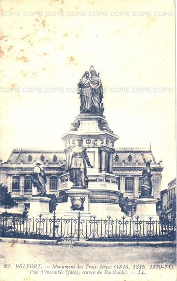Cartes postales anciennes > CARTES POSTALES > carte postale ancienne > cartes-postales-ancienne.com Bourgogne franche comte Territoire de belfort Belfort