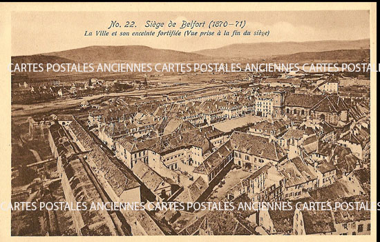 Cartes postales anciennes > CARTES POSTALES > carte postale ancienne > cartes-postales-ancienne.com Bourgogne franche comte Territoire de belfort Belfort