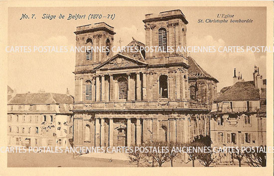 Cartes postales anciennes > CARTES POSTALES > carte postale ancienne > cartes-postales-ancienne.com Bourgogne franche comte Territoire de belfort Belfort