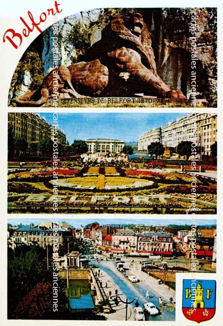Cartes postales anciennes > CARTES POSTALES > carte postale ancienne > cartes-postales-ancienne.com Bourgogne franche comte Territoire de belfort Belfort