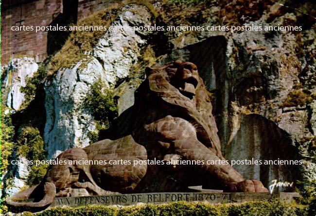 Cartes postales anciennes > CARTES POSTALES > carte postale ancienne > cartes-postales-ancienne.com Bourgogne franche comte Territoire de belfort Belfort