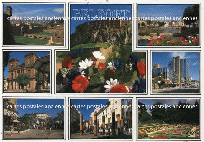 Cartes postales anciennes > CARTES POSTALES > carte postale ancienne > cartes-postales-ancienne.com Bourgogne franche comte Territoire de belfort Belfort