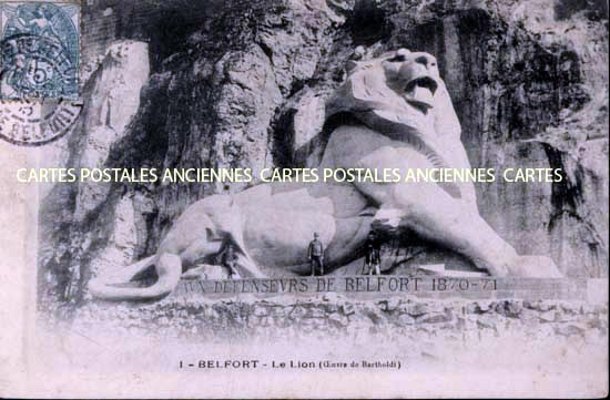 Cartes postales anciennes > CARTES POSTALES > carte postale ancienne > cartes-postales-ancienne.com Bourgogne franche comte Territoire de belfort Belfort