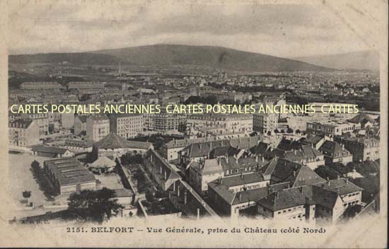 Cartes postales anciennes > CARTES POSTALES > carte postale ancienne > cartes-postales-ancienne.com Bourgogne franche comte Territoire de belfort Belfort