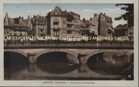 Cartes postales anciennes > CARTES POSTALES > carte postale ancienne > cartes-postales-ancienne.com Bourgogne franche comte Territoire de belfort Belfort