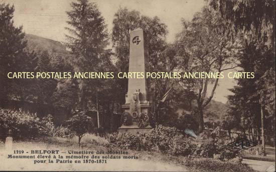 Cartes postales anciennes > CARTES POSTALES > carte postale ancienne > cartes-postales-ancienne.com Bourgogne franche comte Territoire de belfort Belfort
