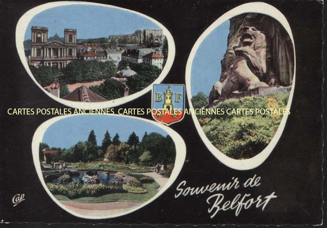 Cartes postales anciennes > CARTES POSTALES > carte postale ancienne > cartes-postales-ancienne.com Bourgogne franche comte Territoire de belfort Belfort