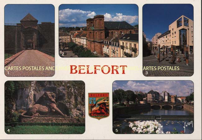 Cartes postales anciennes > CARTES POSTALES > carte postale ancienne > cartes-postales-ancienne.com Bourgogne franche comte Territoire de belfort Belfort