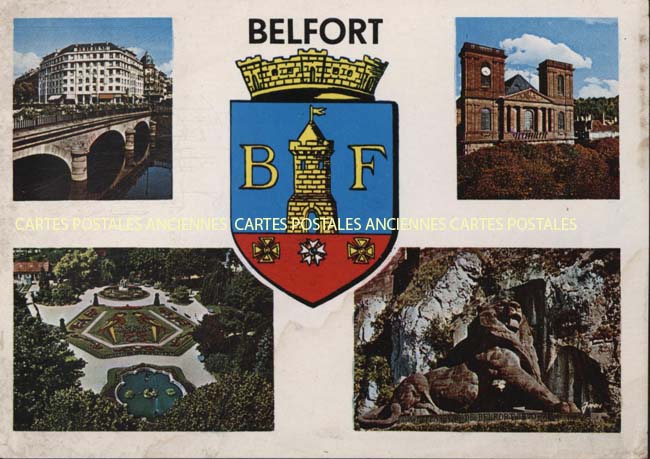 Cartes postales anciennes > CARTES POSTALES > carte postale ancienne > cartes-postales-ancienne.com Bourgogne franche comte Territoire de belfort Belfort