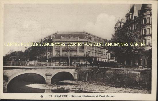 Cartes postales anciennes > CARTES POSTALES > carte postale ancienne > cartes-postales-ancienne.com Bourgogne franche comte Territoire de belfort Belfort