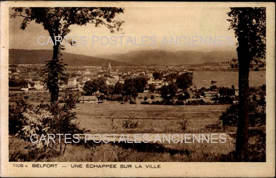 Cartes postales anciennes > CARTES POSTALES > carte postale ancienne > cartes-postales-ancienne.com Bourgogne franche comte Territoire de belfort Belfort