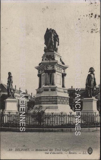 Cartes postales anciennes > CARTES POSTALES > carte postale ancienne > cartes-postales-ancienne.com Bourgogne franche comte Territoire de belfort Belfort