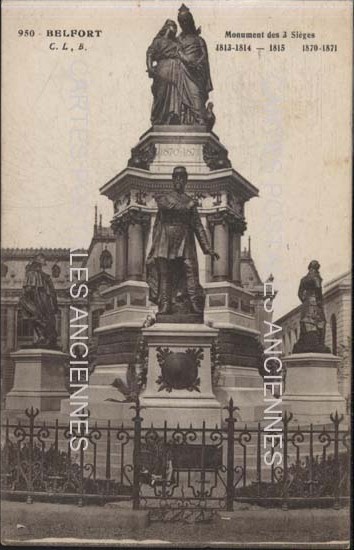 Cartes postales anciennes > CARTES POSTALES > carte postale ancienne > cartes-postales-ancienne.com Bourgogne franche comte Territoire de belfort Belfort