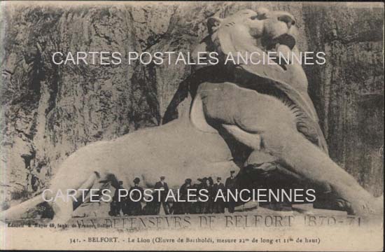 Cartes postales anciennes > CARTES POSTALES > carte postale ancienne > cartes-postales-ancienne.com Bourgogne franche comte Territoire de belfort Belfort
